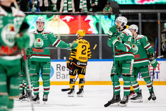 Rögles Adam Edström och Dennis Everberg deppar