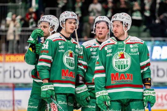 Rögles Tony Sund, William Wallinder, Oskar Stål-Lyrenäs