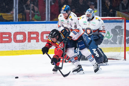 Luleås Juhani Tyrväinen och Växjös Ludvig Claesson