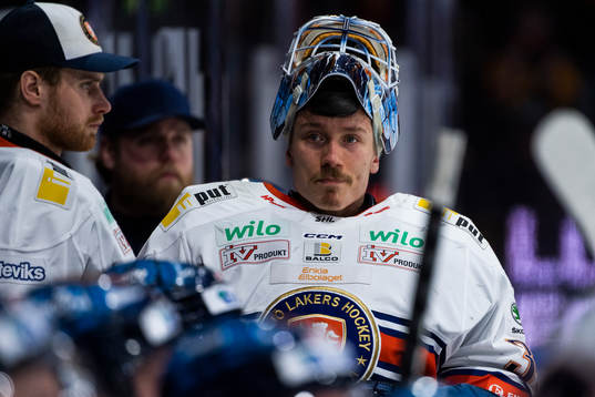 Växjös målvakt Emil Larmi