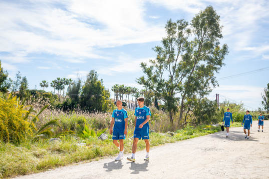Leo Skiri Østigård and Sander Berge of the Norwegian