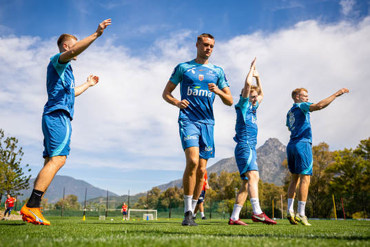 Stian Gregersen of the Norwegian national football team