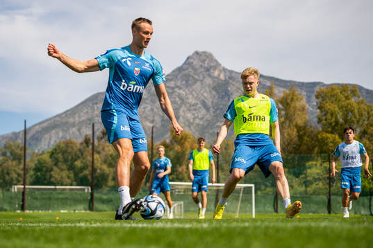 Stian Gregersen and Ola Brynhildsen of the Norwegian