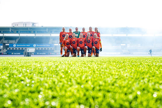 The starting eleven of AaFK Fortuna, from the top left;