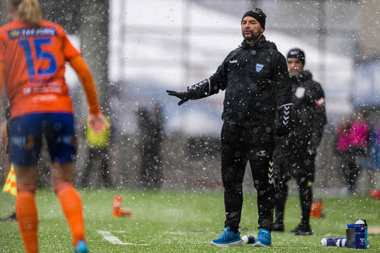 Tresor Egholm, head coach of Kolbotn