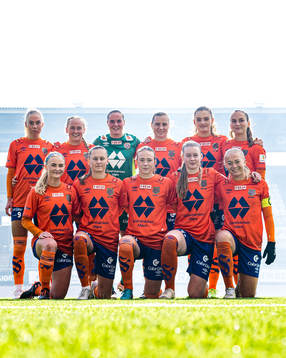 The starting eleven of AaFK Fortuna, from the top left;