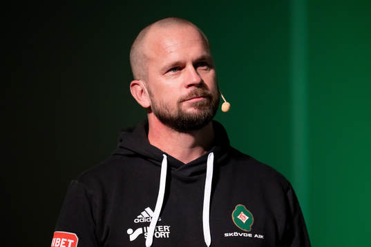 Skövdes tränare Tobias Linderoth