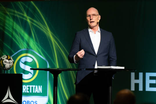 Calle Stjerna, varumärkeschef hos Svensk Elitfotboll
