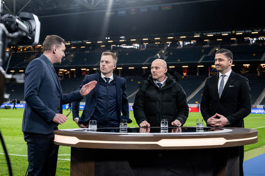 Niklas Jihde, Sebastian Larsson, Fredrik Ljungberg and