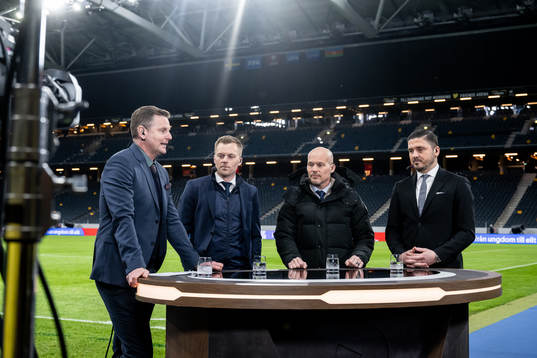 Niklas Jihde, Sebastian Larsson, Fredrik Ljungberg and