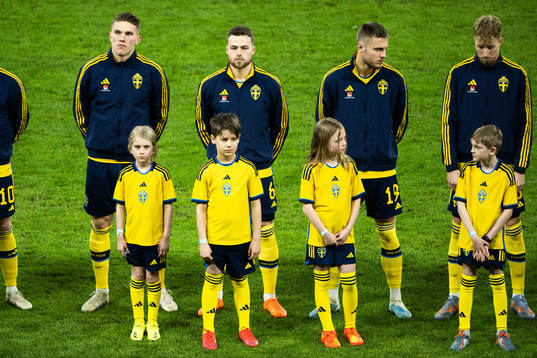 Viktor Gyökeres, Gabriel Gudmundsson, Mattias Svanberg and