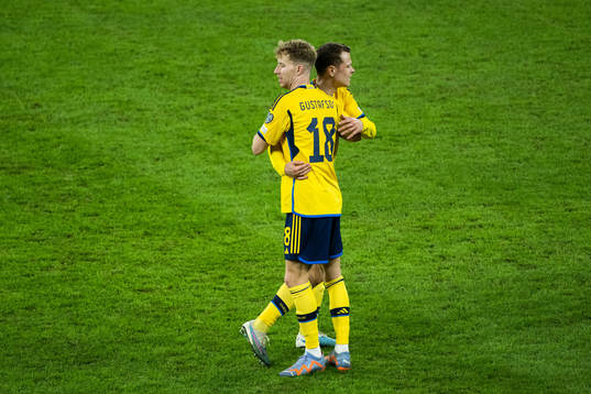 Samuel Gustafson and Mattias Svanberg of Sweden