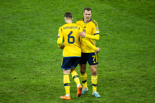 Gabriel Gudmundsson and Mattias Svanberg of Sweden