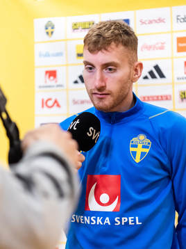 Dejan Kulusevski of Sweden