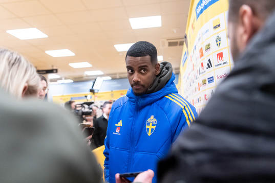 Alexander Isak of Sweden