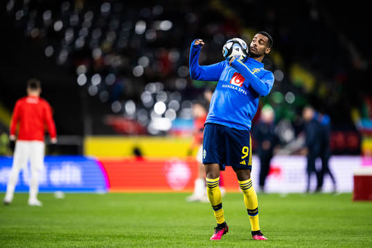 Alexander Isak of Sweden