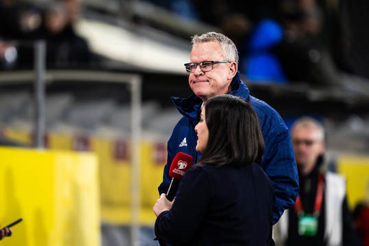 Head coach Janne Andersson of Sweden