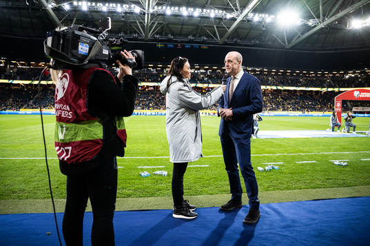 Fredrik Reinfeldt, new president of the Swedish Football
