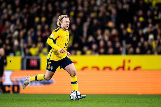 Emil Forsberg of Sweden