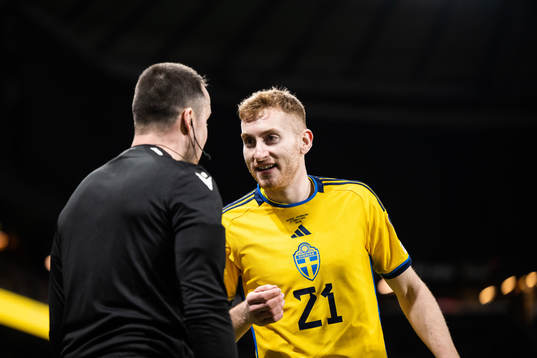 Dejan Kulusevski of Sweden