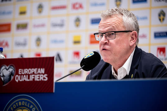 Head coach Janne Andersson of Sweden