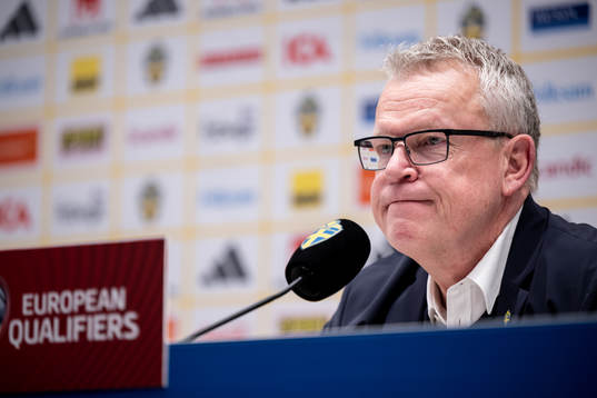 Head coach Janne Andersson of Sweden