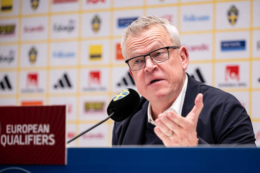Head coach Janne Andersson of Sweden