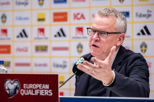Head coach Janne Andersson of Sweden