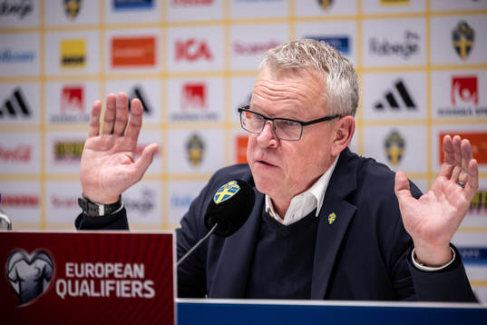 Head coach Janne Andersson of Sweden