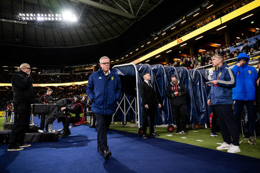 Head coach Janne Andersson of Sweden