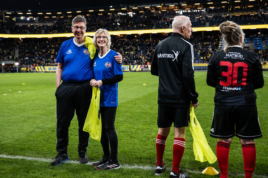 Players of walking football