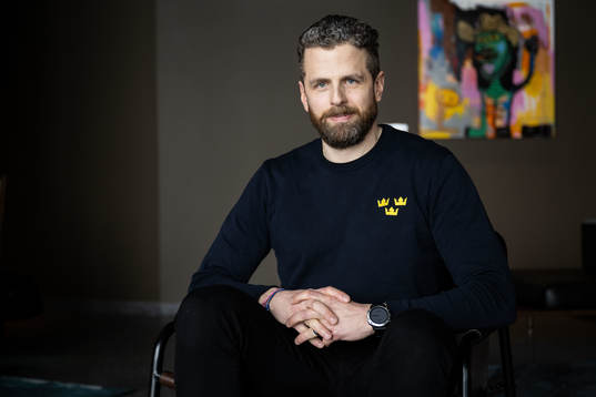 Head Coach Ulf Lundberg of Sweden’s women national Ice