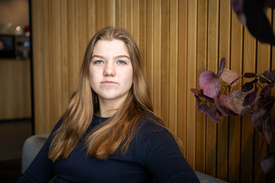 Ebba Hedqvist of Sweden’s women national Ice Hockey team
