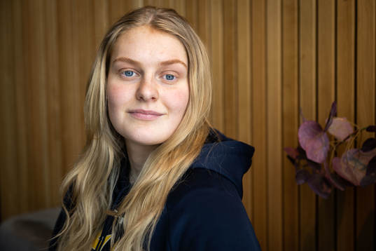 Annie Silén of Sweden’s women national Ice Hockey team