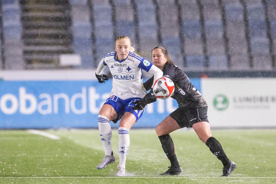 IFK Norrköpings Wilma Leidhammar och Växjös  Thea