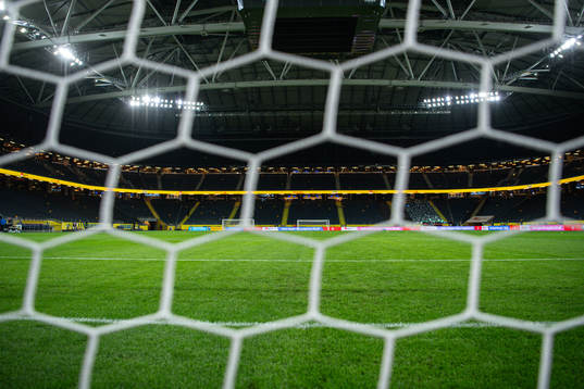 General interior view over Friends Arena