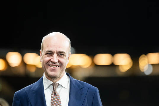 Fredrik Reinfeldt, new president of the Swedish Football