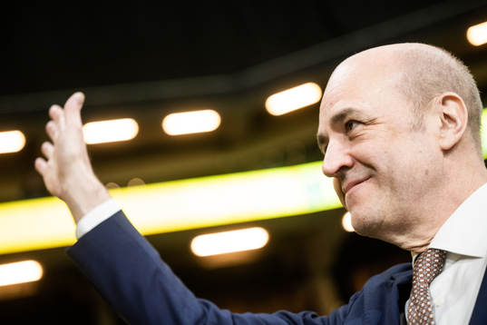 Fredrik Reinfeldt, new president of the Swedish Football