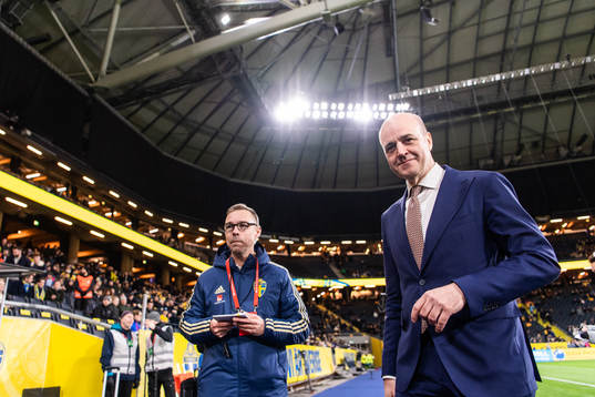 Fredrik Reinfeldt, new president of the Swedish Football