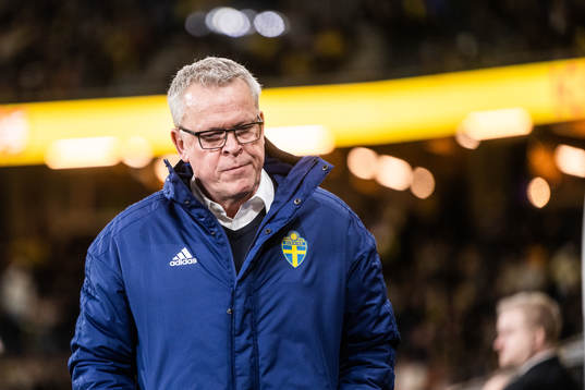 Head coach Janne Andersson of Sweden