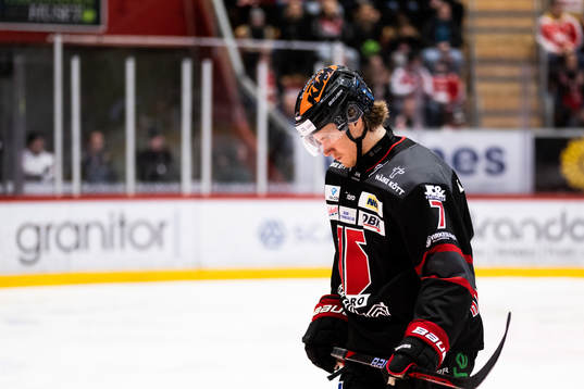Örebros Marcus Hardegård deppar