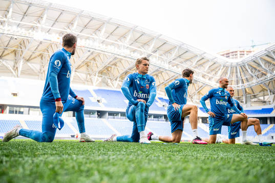 Martin Ødegaard of the Norwegian national football team