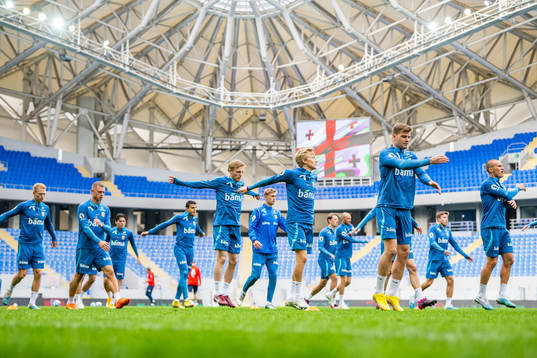 Mats Møller Dæhli, Birger Meling, Alexander Sørloth and