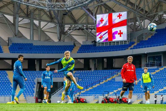 Ola Brynhildsen of the Norwegian national football team