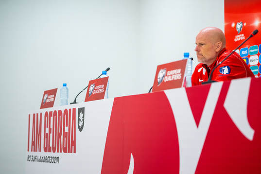 Ståle Solbakken, head coach of the Norwegian national