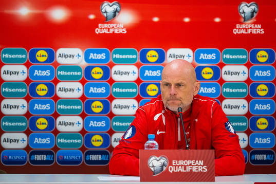 Ståle Solbakken, head coach of the Norwegian national