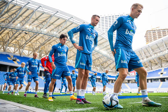 Hugo Vetlesen, Stian Gregersen and Andreas Hanche-Olsen of