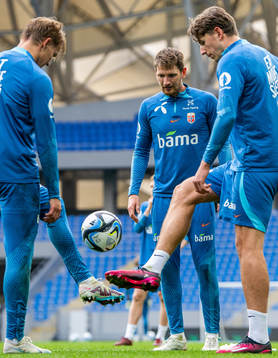 Stefan Strandberg of the Norwegian national football team