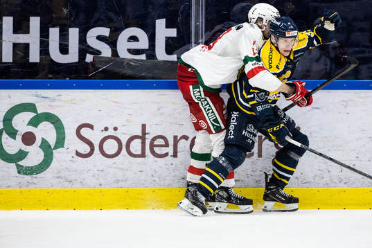 Moras Fabian Ilestedt och Södertäljes Filiph Engsund