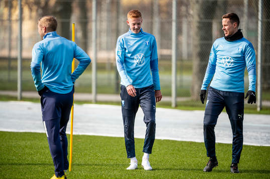 Hugo Larsson och Niklas Moisander